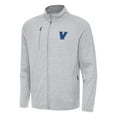 thumbnail image 2 of Men's Antigua Heather Gray Villanova Wildcats Hold-Up Full-Zip Jacket, 2 of 3