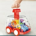 thumbnail image 5 of Educational Small Baby Toy Cars - Transparent Gear Car Toy for 1-3 Year Old Boys - Ideal First Birthday for Toddlers - Activity, 5 of 8