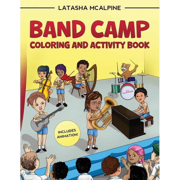 RTG Band Camp Animated Coloring and Activity Book, (Paperback)