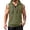 Army Green #24, variant on Dresfit Mens Tank Tops Sleeveless Zip Up Hoodie Drawstring Quarter Zip Workout Sweatshirt 2026 Summer Muscle Fit Oversized Oversized Vintage T Shirts Dark Green L