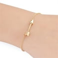 thumbnail image 2 of SUSHANG Simple Arrow Bracelet Creative Retro Fashion Alloy Womens Bracelet Anklet Jewelry Gift Chain Bracelets, 2 of 7