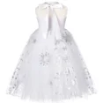 thumbnail image 5 of Vestido de Elsa para niñas, vestido de princesa con tutú de tul, disfraz de reina de la nieve con copos de nieve para niños, fiesta de Halloween, carnaval, Purim, vestidos de cosplay, 5 of 5