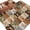Multicolor, variant on Area Rug for Living Room, Floral Patchwork Non-Slip Indoor Large Carpet for Bedroom/Dining Room, Vintage Country Geometric Flower Washable Low-Profile Rectangle Floor Runner Rugs - 6 x 9 Ft