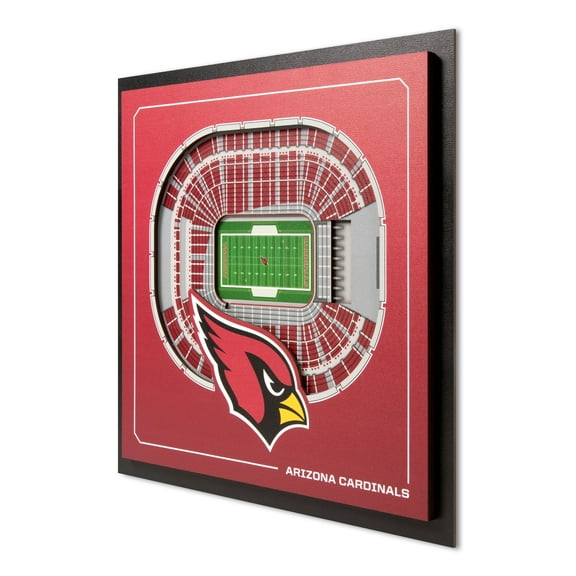 YouTheFan NFL Arizona Cardinals Stadium Series 3D Wall Art