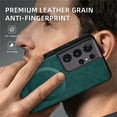 thumbnail image 5 of Allytechgroup Magnetic for Samsung Galaxy S21 Ultra Case, Compatible with MagSafe Support Magnetic Car Phone Mount PU Leather Slim Phone Case for Women Men for Samsung Galaxy S21 Ultra, Green, 5 of 10