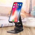 thumbnail image 4 of Desktop Phone Stand Adjustable Cellphone Tablet Holder Portable Bracket  Pink, 4 of 4