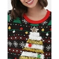 thumbnail image 4 of No Boundaries Christmas Sweater, Women's and Women's Plus, 4 of 5