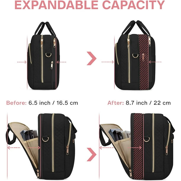 Leather computer bags for 2024 17 inch laptop
