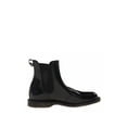 thumbnail image 2 of Dr. Martens Womens Flora Leather Kensington Chelsea Boots Shoes - Black Smooth, 2 of 5