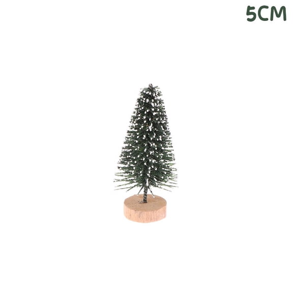 1:12 Dollhouse Miniature Christmas Tree Micro Landscape Decor Toy Home Ornament
