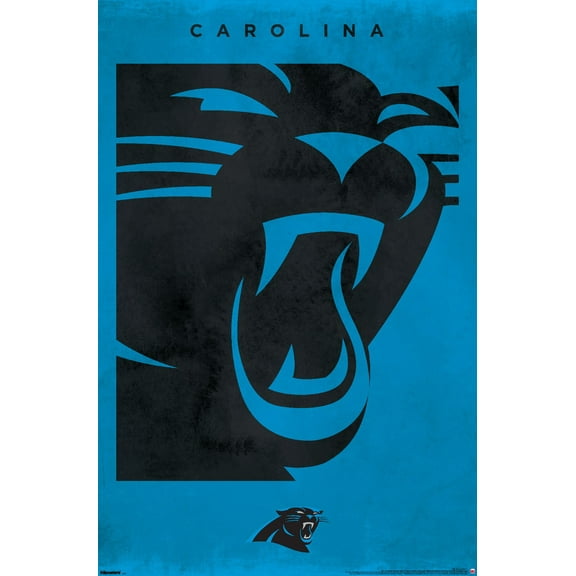 NFL Carolina Panthers - Logo 25 Wall Poster, 22.375" x 34"