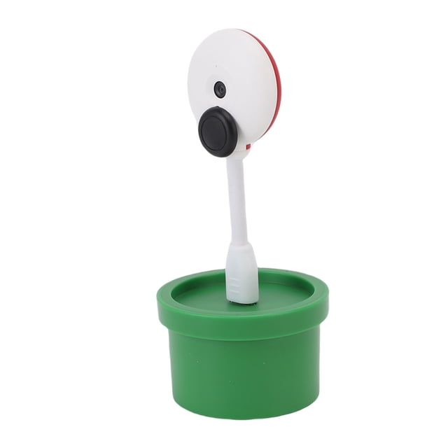 Caméra de Plante Compatible avec Console Switch 2 2025, Interface Type C Caméra HD 720P Détachable avec Couvercle de Confidentialité, Luminosité Réglable Caméra Web Claire pour Jeux AR Appels Vidéo