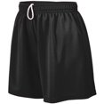 thumbnail image 1 of 961A Girls Wicking Mesh Short, Black - Small, 1 of 1