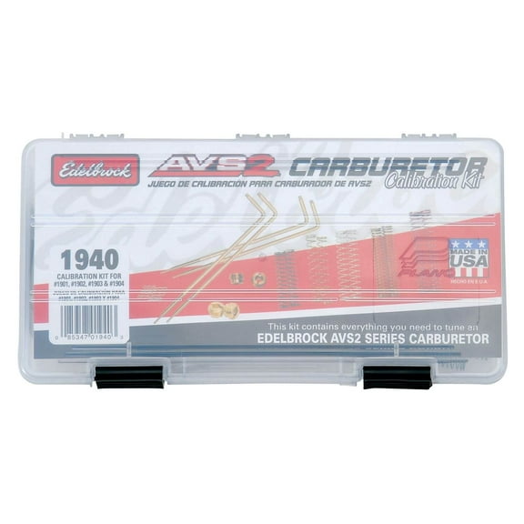 EDL1940 Edelbrock 1940 AVS2 Carburetor Calibration Kit
