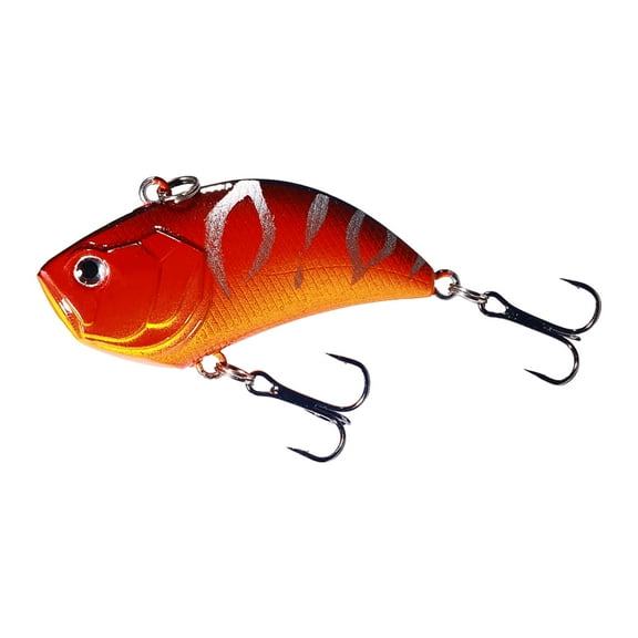 Mightlink 5.4cm/13g Fishing Lure Bait Simulation 3D Fisheye Vibration Spinner Sharp Hook Prevent Escape Professional Sea Bass Fishing Lure Artificial Hard Bait Fishing Tackle