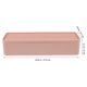 thumbnail image 5 of Caja de almacenamiento con soporte pequeño para teléfono móvil, soporte para auriculares, organizador de cables, color rosa, 5 of 6