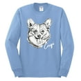 thumbnail image 2 of Cute Corgi Dog Lover Pet Owner Animal Lover Mens Long Sleeve Shirt, Light Blue, Medium, 2 of 4