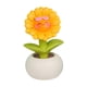 thumbnail image 3 of Girasol artificial en maceta, centro de mesa con flores artificiales, minifigura de coche Estilo a, 3 of 9