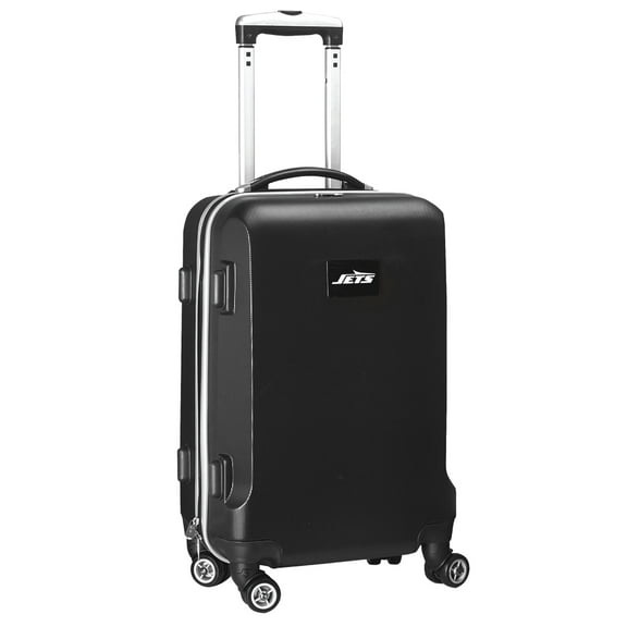 MOJO Black New York Jets 21" 8-Wheel Hardcase Spinner Carry-On Luggage