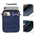 thumbnail image 4 of WIRESTER Tablet Sleeve Case for 11 Inch Tablets, Travel Carrying Bag Pouch for School, Office & Student Gifts - Black Gray Leopard, 4 of 6