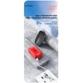 thumbnail image 2 of Mini Solcellsladdare Powerbank Bärbar Nyckelring Powerbank Kompatibel med Mobiltelefon 1200mAh, 2 of 5