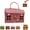 #D, variant on Rattan House Basket, Mini Wicker Picnic Storage Hamper with Lid Portable Woven Organizer Vintage Garden Harvest Dollhouse Small Handwoven Container Cute Imitation Craft Beautifully