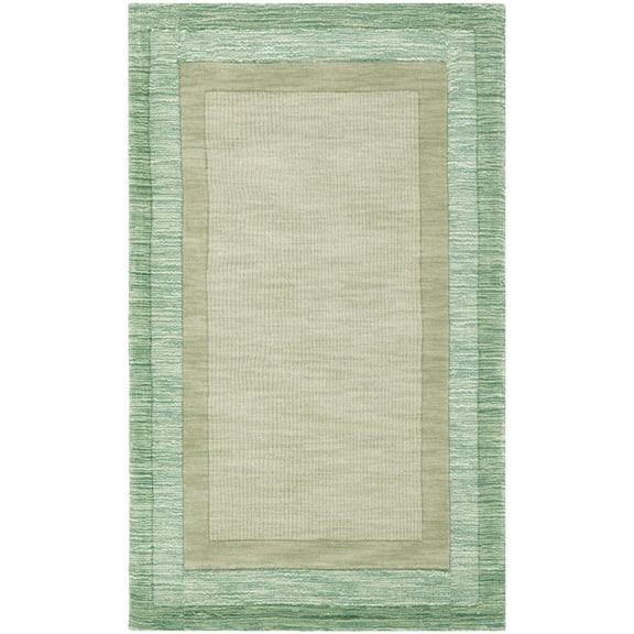 SAFAVIEH Impressions IM821D Green / Beige Rug