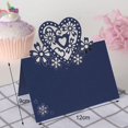 thumbnail image 3 of Compre captura de pantalla al realizar el pedido comente 50 piezas por paquete Tarjeta de mesa de comedor en forma de corazón tarjeta de mesa hueca de amor tarjeta de boda ANGGREK Otros, 3 of 6