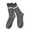 Dark Gray, variant on Kmdttou Women's Long Socks Comfortable Fashion Trend All-Match Socks Casual Soft Lightweight Quarter Socks