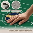 thumbnail image 6 of ODIKA Field Endzones Soccer Hockey Shaped Artificial Football Markings Refined for Dorm Room, Small Living Apartment, Stain Resistant Low Profile, 6 of 7