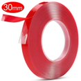 thumbnail image 1 of Cinta adhesiva de doble cara nano de 3/6/12 m, fuerte, adhesiva, no deja marcas, transparente, roja, autoadhesiva, para pared, impermeable, para el hogar, 1 of 6