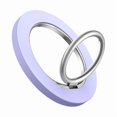 thumbnail image 1 of wonima02 Magnetic Phone Ring Holder for Mag Safe - Magnetic Finger Phone Ring Stand Holder, Magnet Ring Grip, Compatible with iPhone 14 Plus 13 12, Pro, Pro Max, Mini, Mag Safe Accessories, Violet, 1 of 1