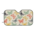 thumbnail image 7 of Goofa Butterfly Printed Car Windshield Sunshade,Foldable Reflective Sun Visor,UV Protection Heat Blocker Sunshade,Car Cooling Accessory-Medium, 7 of 7