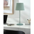 thumbnail image 7 of Livabliss Rigel Portable Table Lamp, 21-inch, Sage/Green with Grass Green Shade, 7 of 7