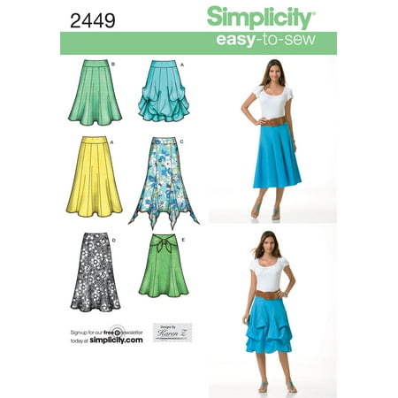 Simplicity Misses' Skirts & Pants Pattern, 1 Each - Walmart.com