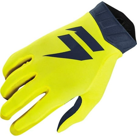 Shift Racing Blk Label Air Motocross Motorcycle Glove - Ylw/Navy Blue, All Sizes