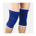 thumbnail image 1 of Pack de 2 rodilleras ortopédicas para dolor muscular Elastic Blue, 1 of 2