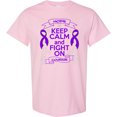 thumbnail image 3 of Inktastic Chiari Malformation Keep Calm Fight on T-Shirt, 3 of 5