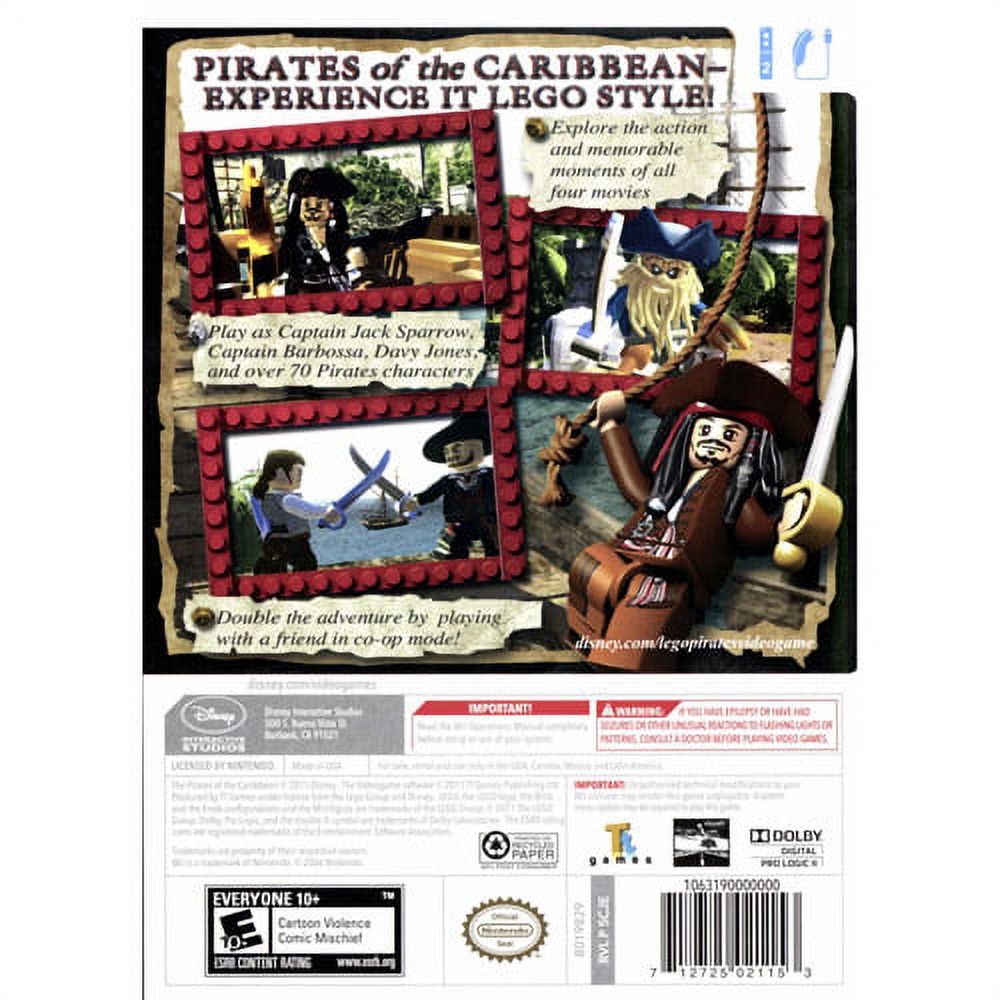 Disney Interactive LEGO Pirates of the Caribbean: The Video Game, No - image 2 of 8