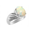 thumbnail image 3 of *RYLOS Classic Solitaire Ring in Opal - October Birthstone*, 3 of 4