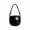Black, variant on Orangide Halloween Decorations Wood Pumpkin Bucket with Leather Handle, Spooky Carved Face Candy Holder, Portable Treat Bucket for Party Home Decor Storage