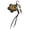 B, variant on Braided Rope Keychain Bag Charm Handbag Ornament Bag Accessories Backpack Pendant Charm for Women Men Gifts
