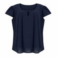 thumbnail image 1 of Blusa George para Mujer, Manga Corta Marino Talla Eg, 1 of 4
