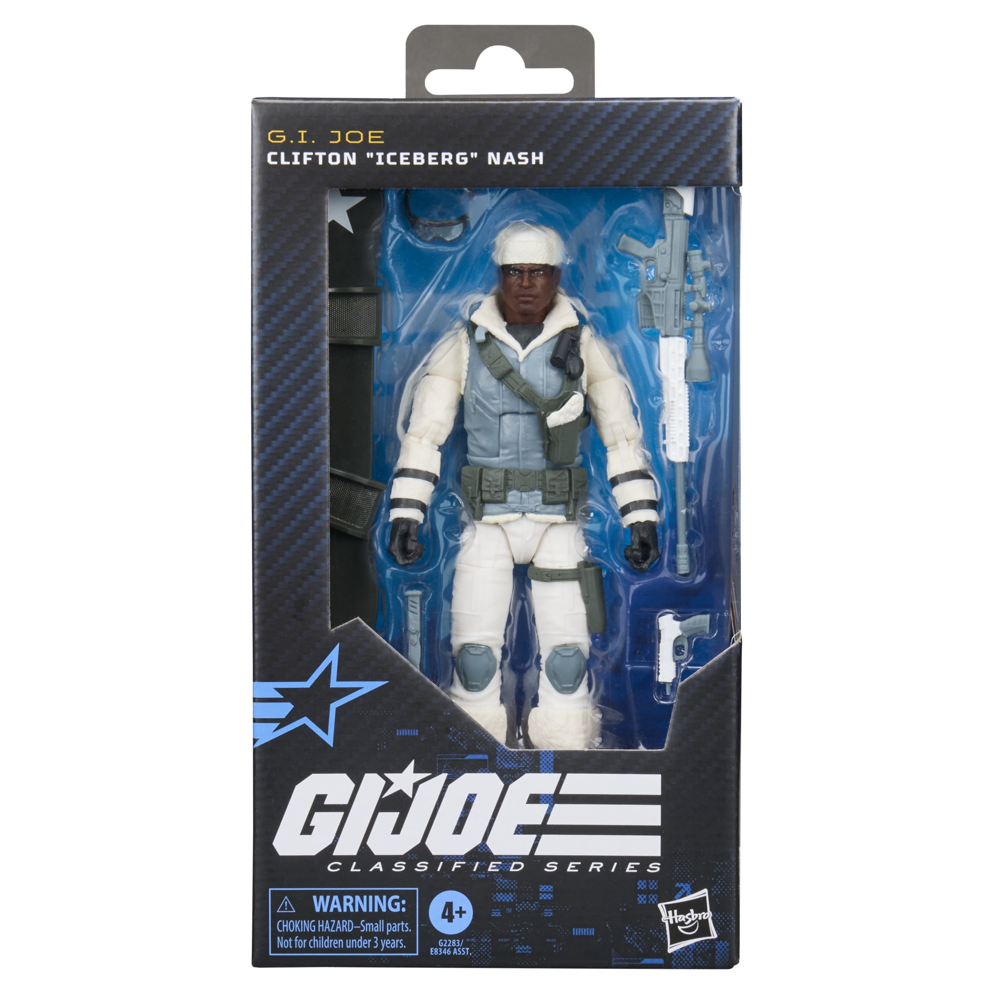 G.I. Joe Classified Series 207, Clifton "Iceberg" Nash, 6 Inch Action Figure
