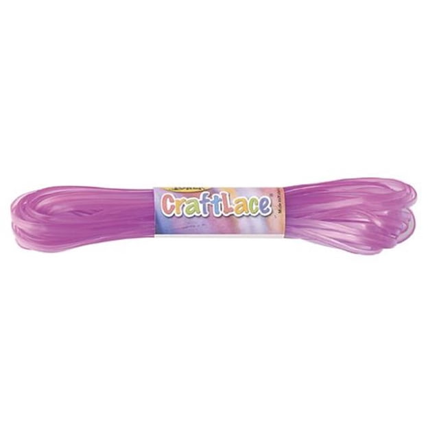 CraftLace Hank Fluorescent Purple - 10 yds - Pack of 24