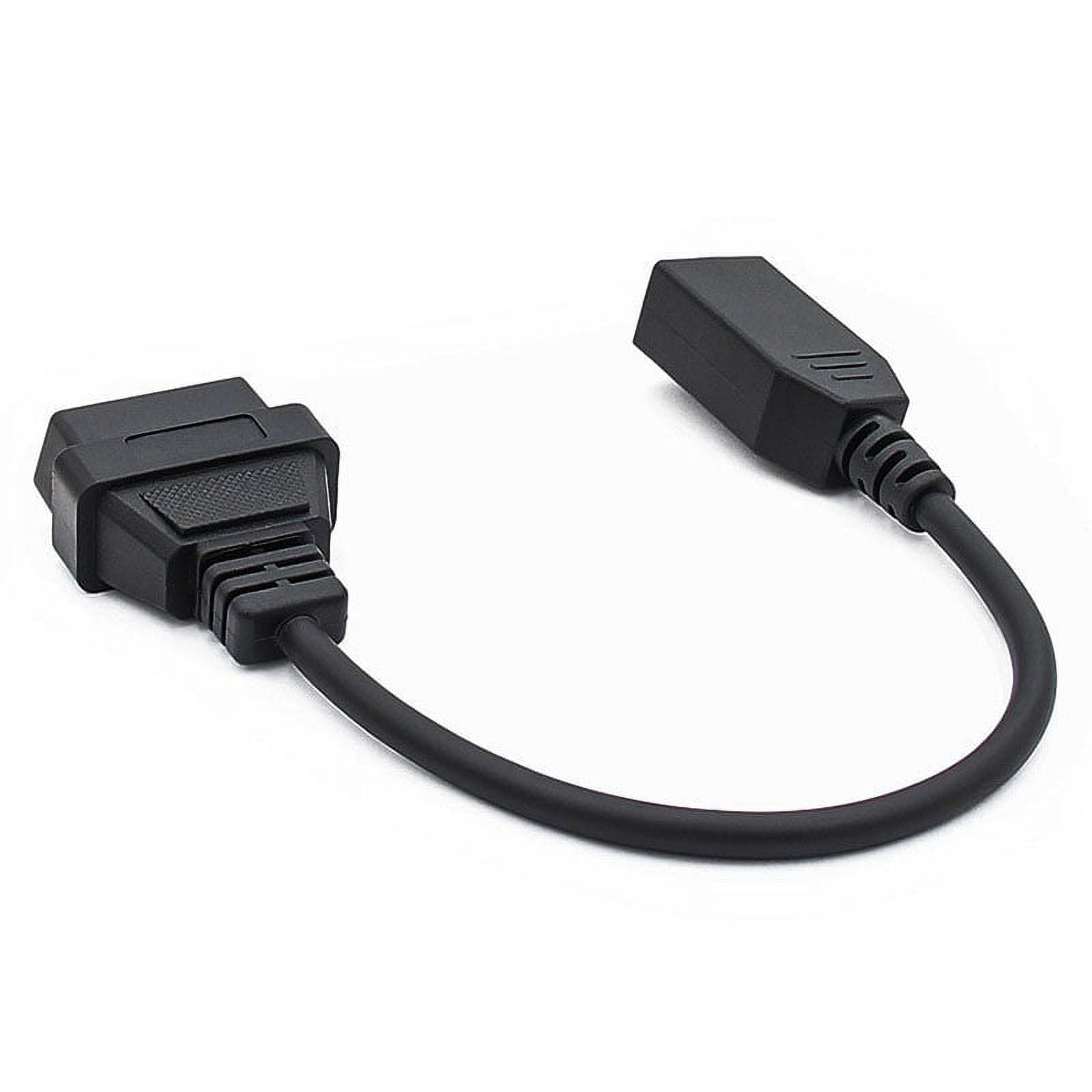 P55C OBD2 Carly Adapter 30 cm Diagnostic Plug 3-Pin to 16-Pin Diagnostic  Plug Cable Adapter Car Diagnostic Scanner Extension Adapter Tool for Honda A