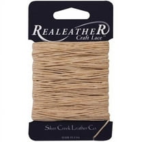 Realeather(R) Crafts Waxed Thread 25yd-Tan