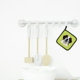 thumbnail image 3 of Carolines Treasures BB1308PTHD Checkerboard Lime Green Saint Bernard Pair of Pot Holders , 7.5HX7.5W, multicolor, 3 of 3