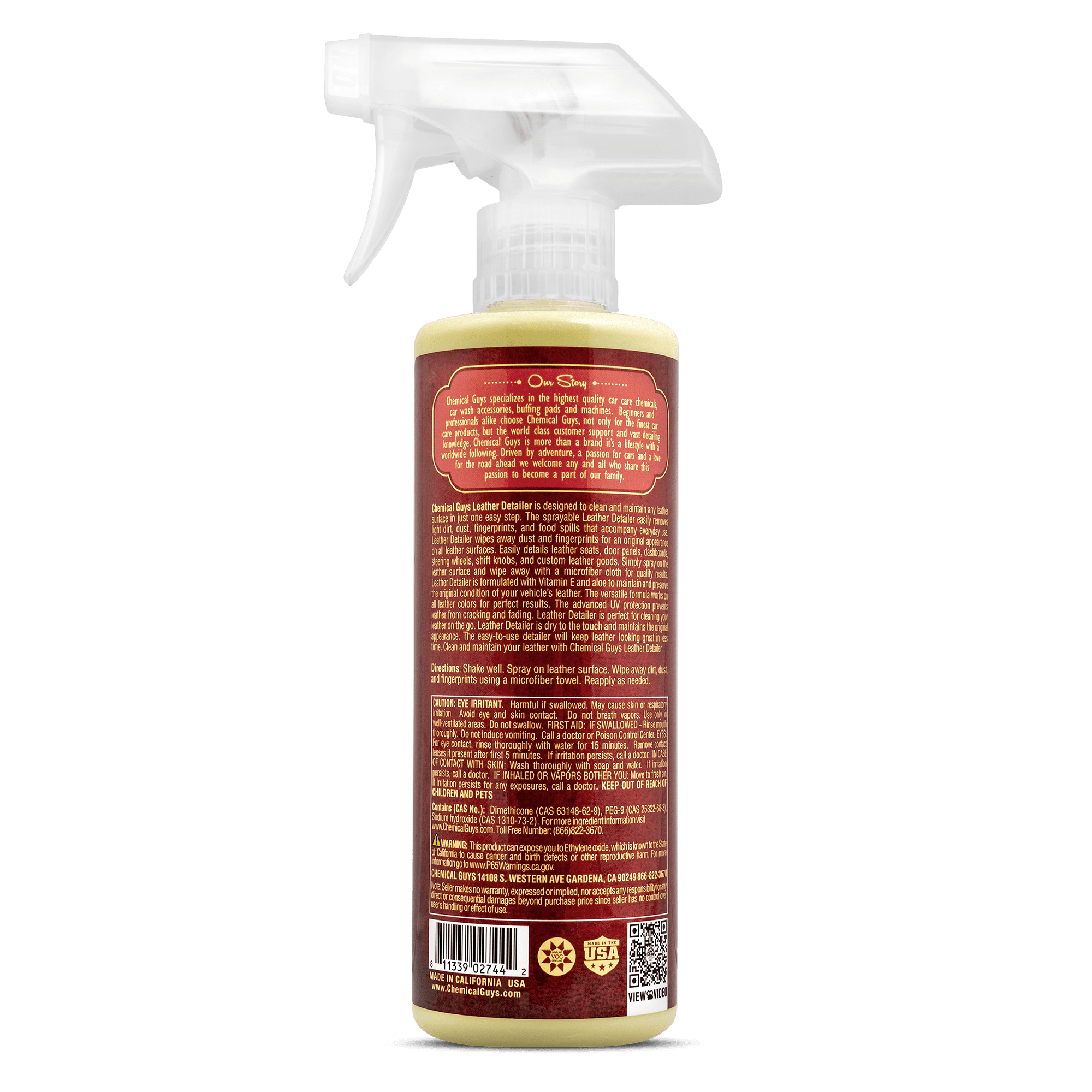 Chemical Guys Leather Quick Detailer 20oz