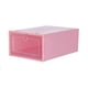 thumbnail image 1 of HOT!Maojin Caja de almacenamiento de zapatos transparente plegable, organizador de zapatos apilable de plástico, 1 ud., 1 of 8